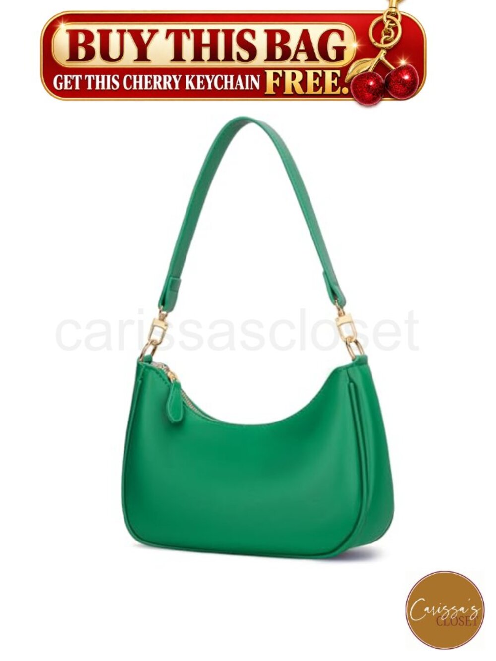 ✨ Hobo Shoulder Bag Faux Leather Gold Chain Strap Crossbody Purse